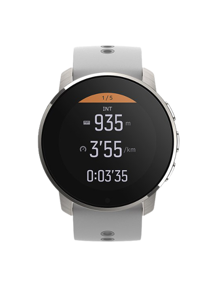 SUUNTO 9 PEAK BIRCH WHITE TITANIUM sportinis laikrodis